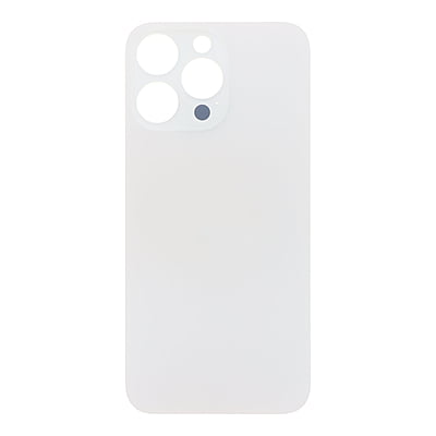 Tapa Trasera para iPhone 15 Pro Max Titanio Blanco