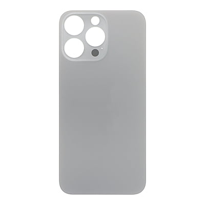 Tapa Trasera para iPhone 15 Pro Max Titanio Natural