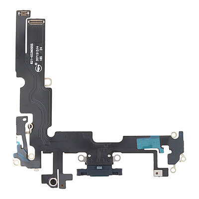 Flex de Puerto de Carga para iPhone 14 Plus Negro Flex de Puerto de Carga para iPhone 14 Plus Negro