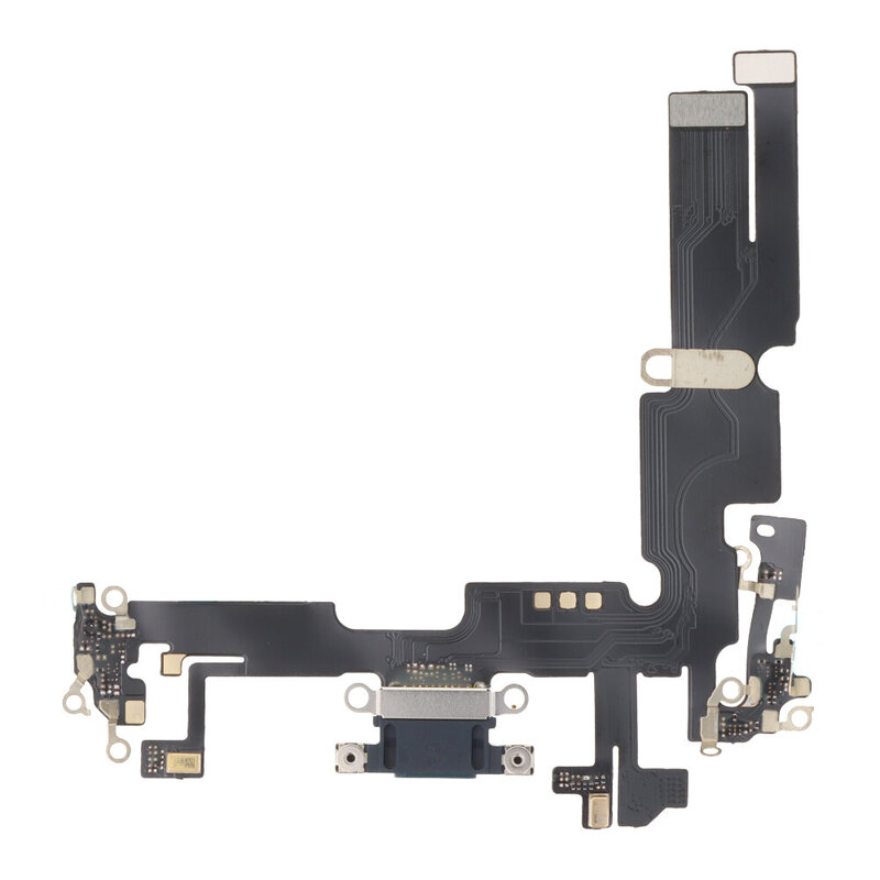 Flex de Puerto de Carga para iPhone 14 Plus Negro Flex de Puerto de Carga para iPhone 14 Plus Negro