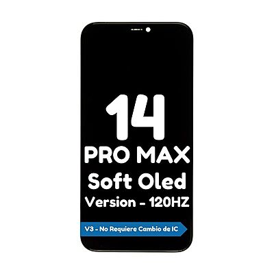 Pantalla para iPhone 14 Pro Max Soft Oled - 120HZ - Cambio de IC No Requerido