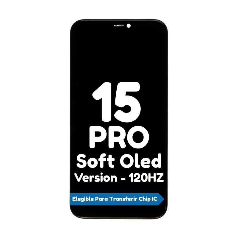 Pantalla para iPhone 15 Pro Soft Oled - Version 120HZ