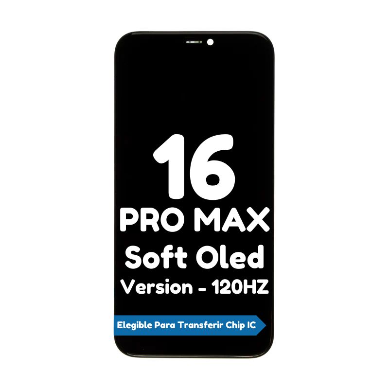 Pantalla de Repuesto para iPhone 16 Pro Max Soft Oled Version 120HZ ...