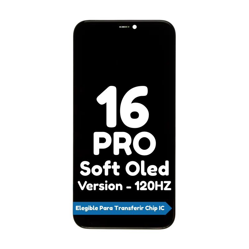 Pantalla para iPhone 16 Pro Soft Oled - Version 120HZ