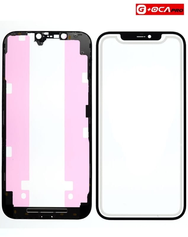 Vidrio Frontal para iPhone 12 Pro Max - Premium (Front Glass + Frame + Oca Pro) Vidrio Frontal para iPhone 12 Pro Max - Premium (Front Glass + Frame + Oca Pro)